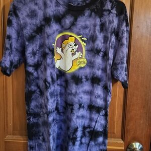 Men's Purple Tie-Dye Graphic Tee